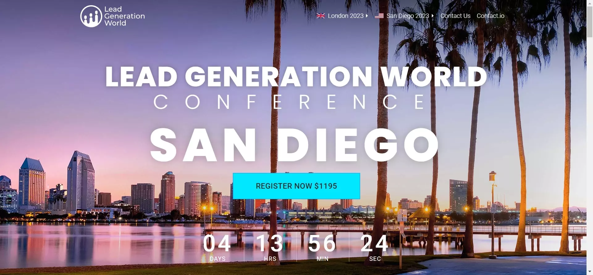 email marketing event LEAD GENERATION WORLD COMMITTEE SAN DIEGO