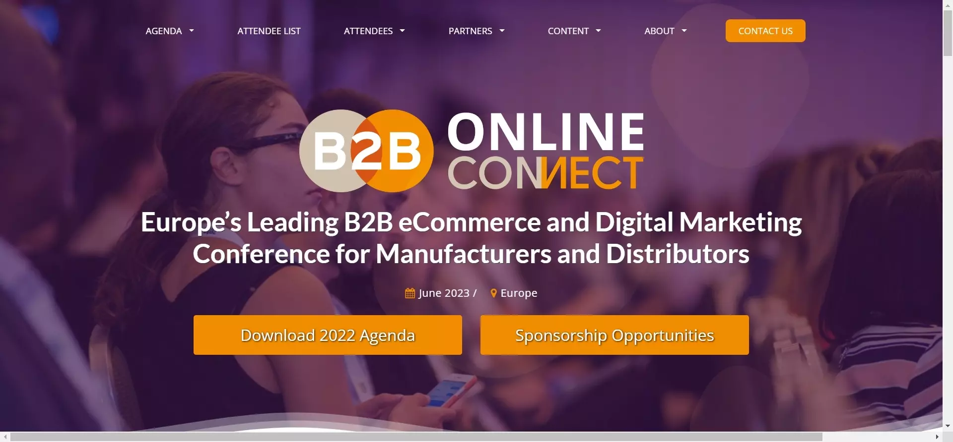 email marketing event b2b online