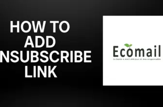 Ecomail.fr unsubscribe link setup - merge tag, RFC 8058 one-click, and testing on SMTPedia