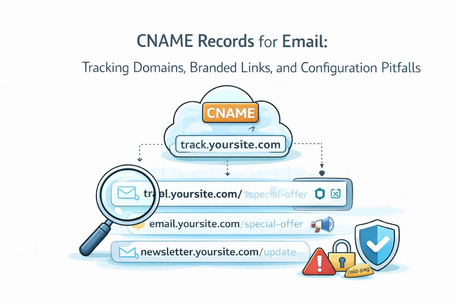 CNAME DNS Records for Email: Tracking Domains, Branded Links, and ...